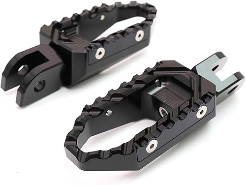 Estriberas anchas antideslizantes negras compatibles con Razor SX125 SX350 SX500