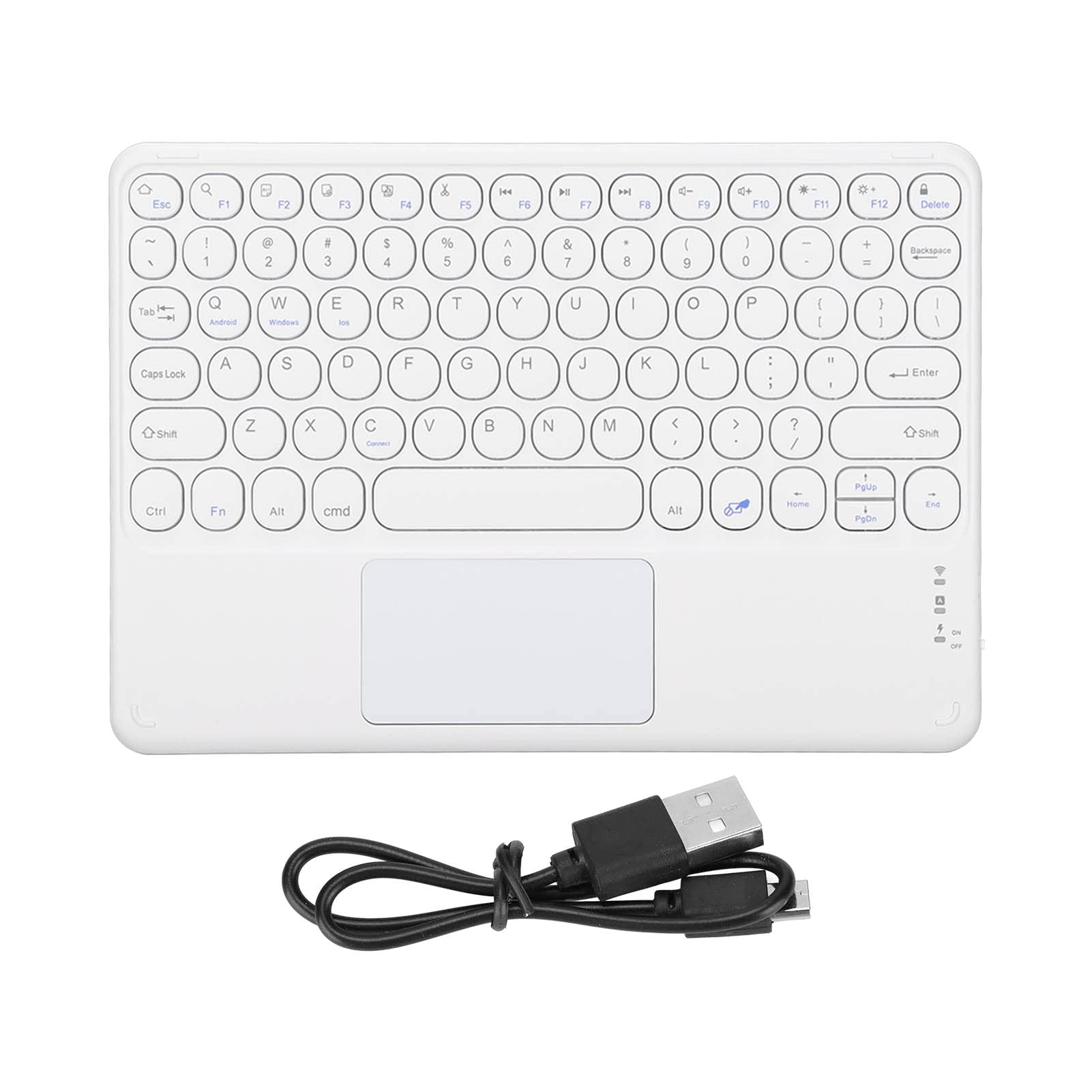 Teclado Árabe Inalámbrico Ultrafino De 10 Pulgadas Para Inte | Cuotas
