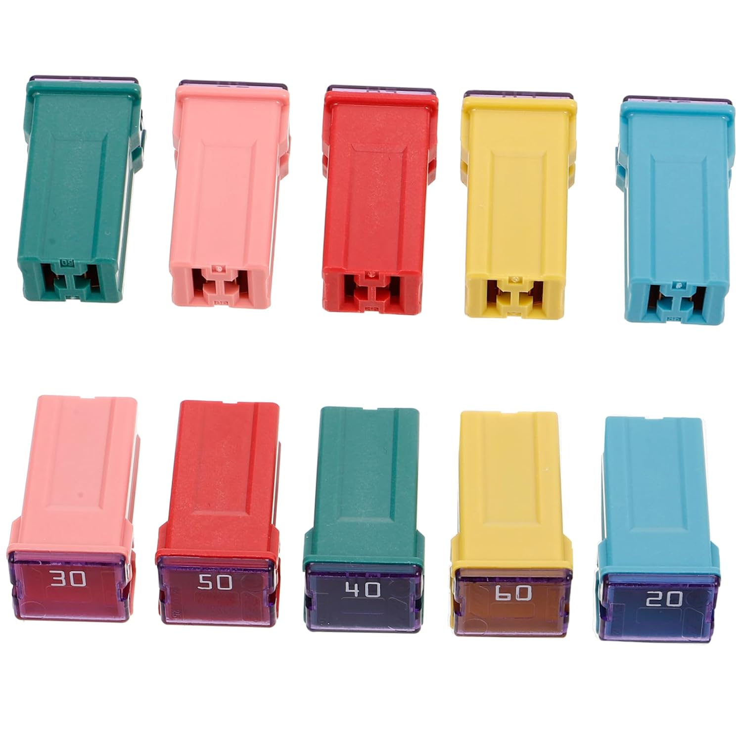 10pcs Automotive Fuse Kit Assortment Car Fuse Box Replacement for Trucks Easy to Install