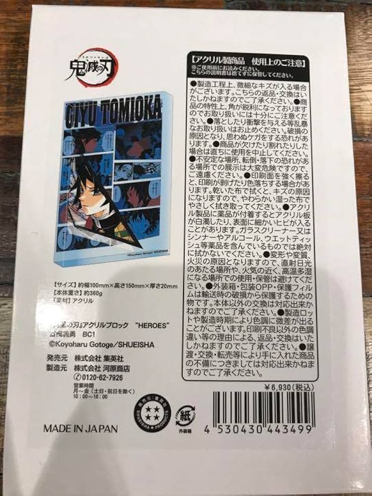 人気 鬼滅の刃 アクリルブロック 柱セット | www.doroteohotelboutique.com