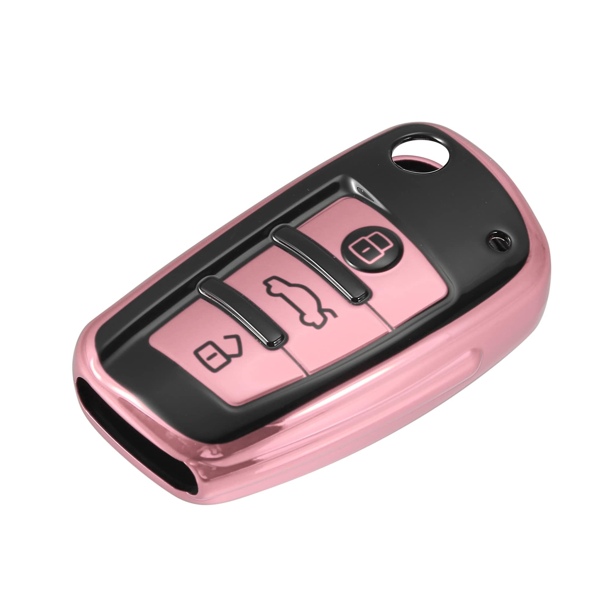 Funda Protectora para Llave de Coche, para Au-di A1 2018-2025, Funda para Llave de Coche, Duradera y Resistente A Arañazos, Regalo Práctico, Accesorios para Coche