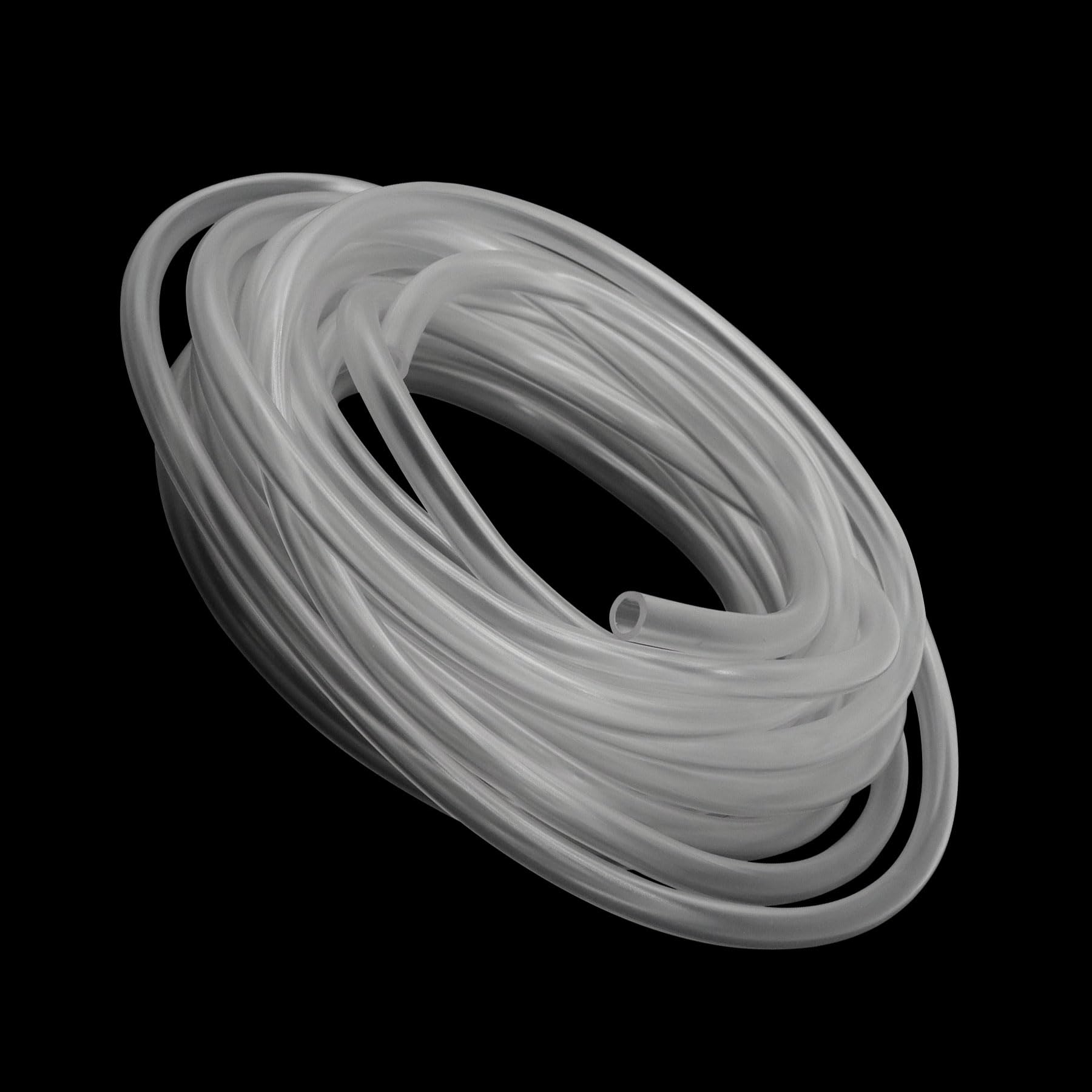 Imeistek Clear Plastic Flexible Tube Pipe,4Mm Id X 6Mm Od 6M Length Food Grade Pvc Vinyl Tube Hose For Transfer Water And Air