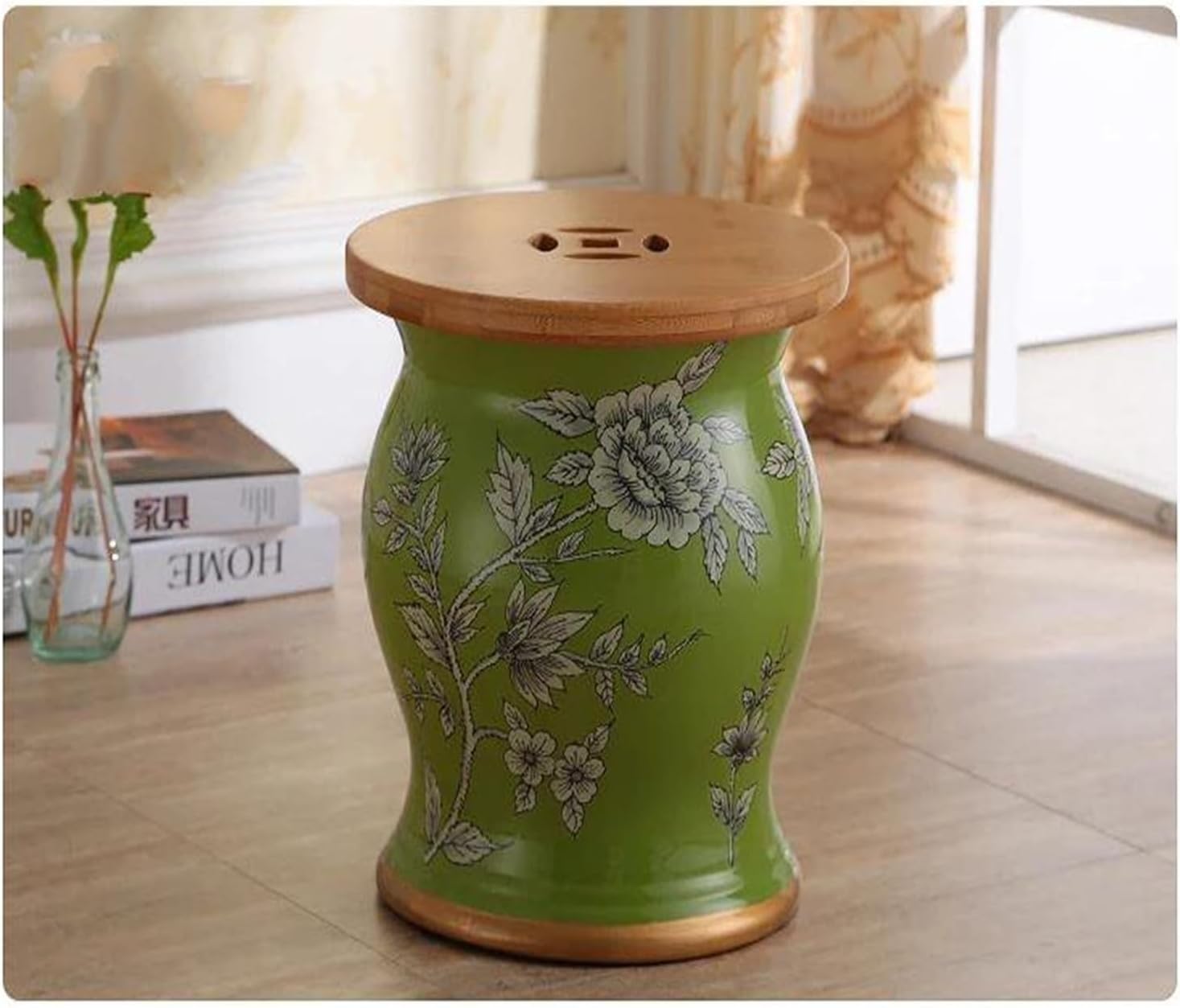 中国陶磁製腰掛け 中国陶磁製腰掛け