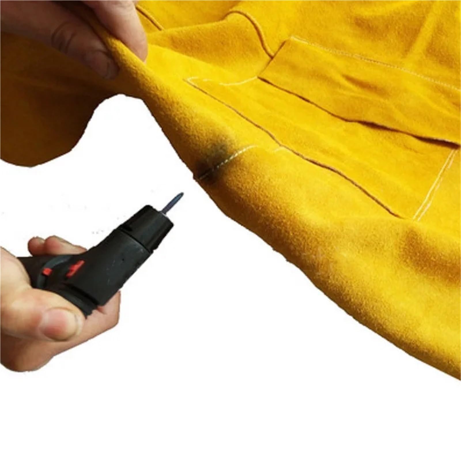 Leather Welding Industrial Work Safety Clothing | Leather Welding Industrial Work Safety Clothing Long Heat Insulation Flame Resistant Clothes