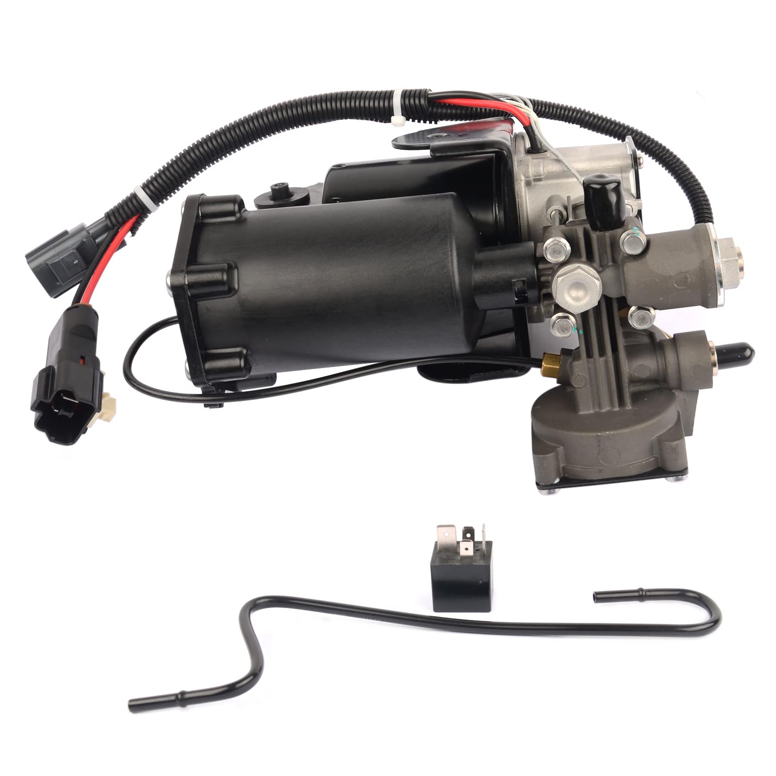 Bisenya Hitachi System Pompe de compresseur à suspension pneumatique et relais compatible avec Dis-covery 3 2004-2009 LR023964 LR015303 LR044360