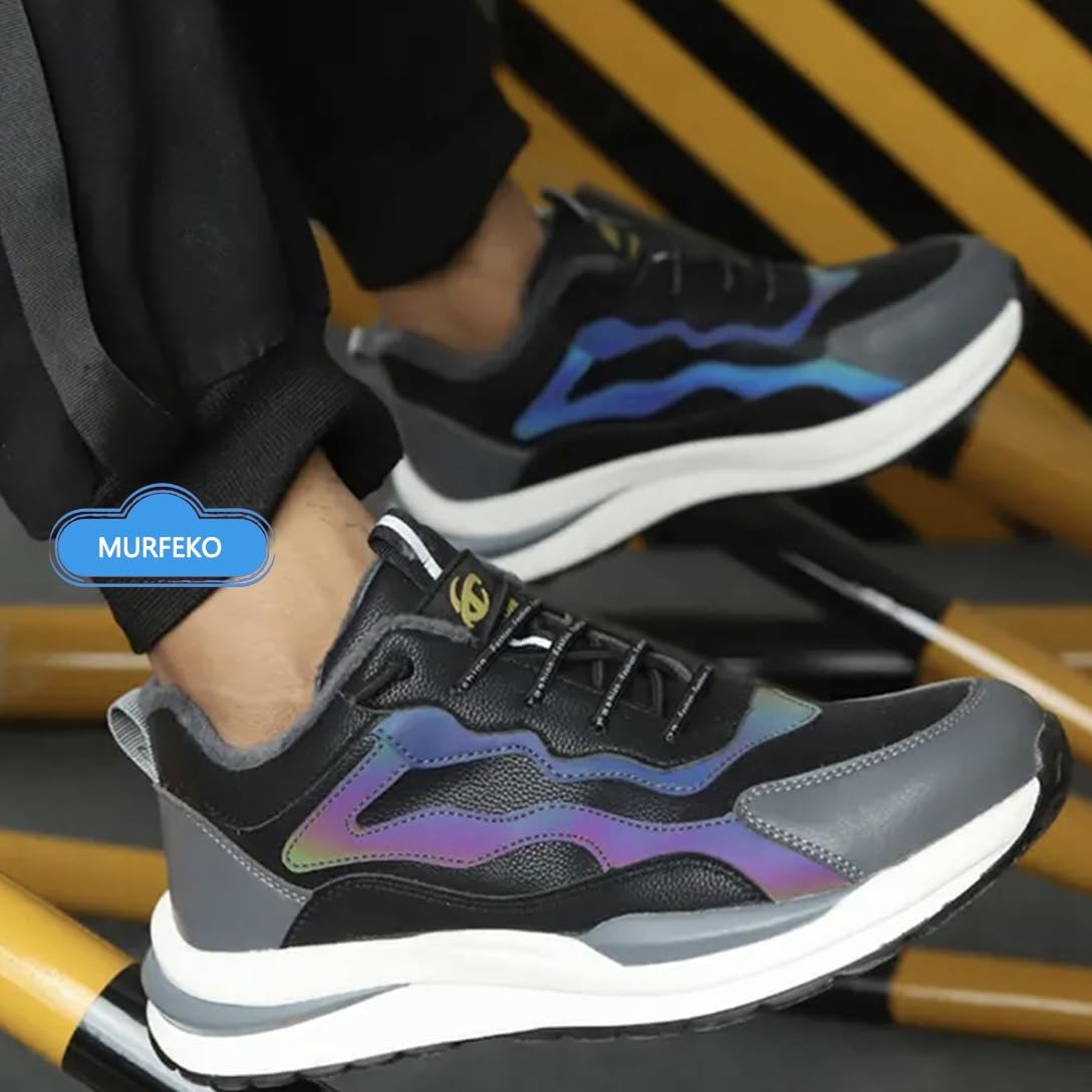 [murfeko] 安全靴 メンズ 作業靴 ワークシューズ セーフティーシューズ あんぜん靴 スニーカー 強化先芯 釘踏み抜き防止