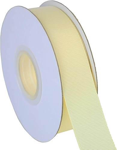 Miniatura 4 de ITIsparkle Cinta de grogrén de 1 pulgada de 50 yardas, juego de rollos para envolver regalos, libros de recortes, recuerdos de fiesta, trenzas