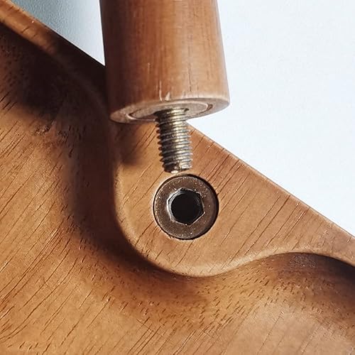 Miniatura 4 de Cuenco de madera personalizado para llaves para mesa de entrada, organizador de bandeja de valet de madera grabada personalizada con 3 estantes para