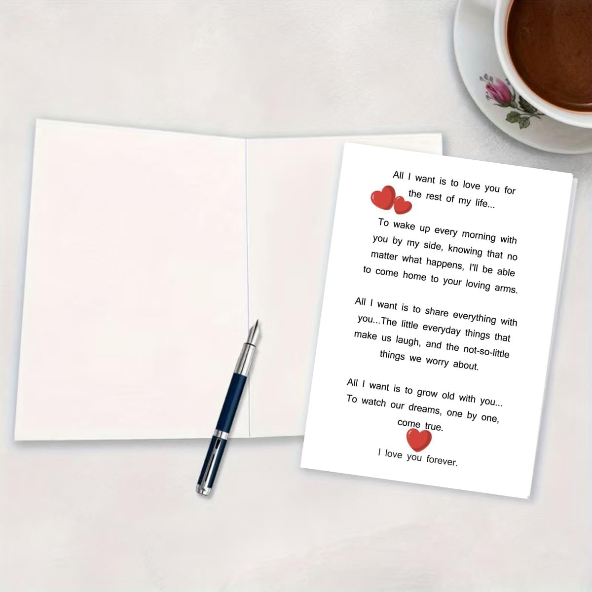 Romantic Happy Birthday Cards Gifts for Husband Men and Women Wife, Husband, or Partner – Sentimental Love for Couples I Love You for Him or Her Valentine's Day Cards Gift - Image 3