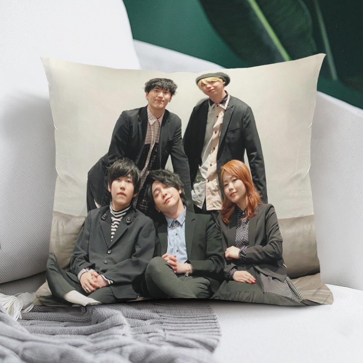 Amazon.co.jp: ミセス/グリーン/アップル クッションカバー 2枚