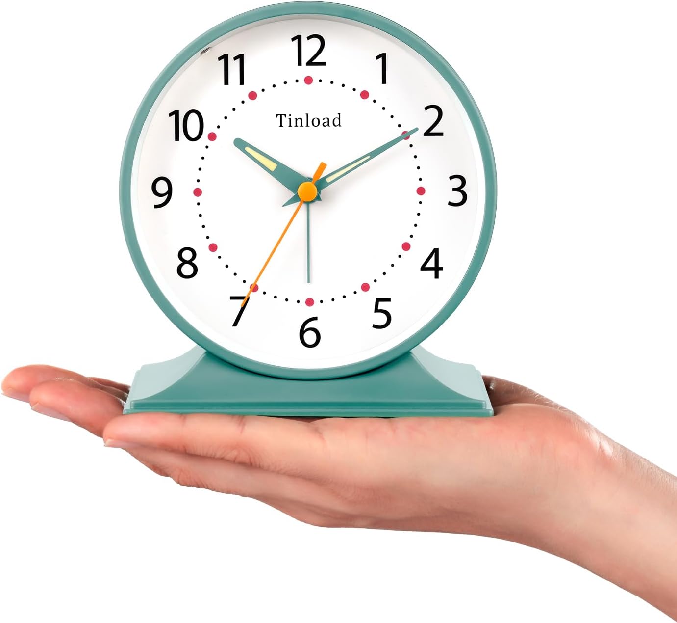 Wake Up in Style: Review of the 4.5" Antique Retro Analog Alarm Clock in Green