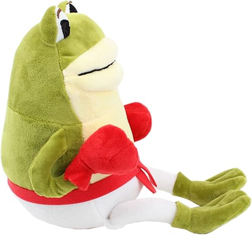 Miniatura 4 de uiuoutoy Figura de peluche Ribby The Frog de 12 pulgadas