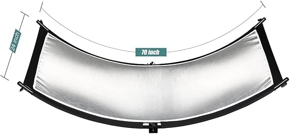 Clamshell Light Reflector Diffuser with Carrying Bag, 70