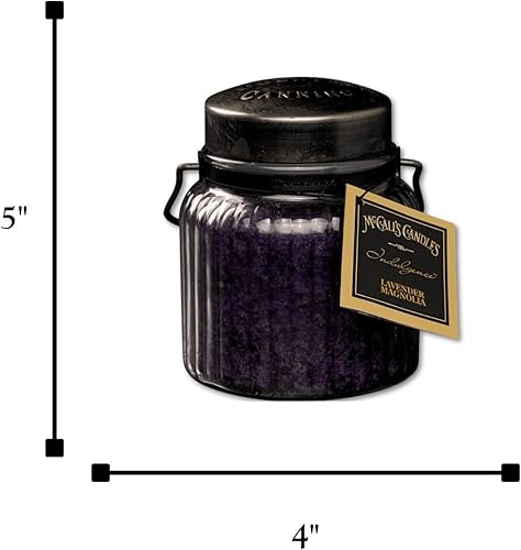 Vista 142 de McCall's Candles Manzanas y calabazas Vela perfumada de 18 onzas Colección Indulgence Doble mecha Tarro ranurado Vertido en Estados