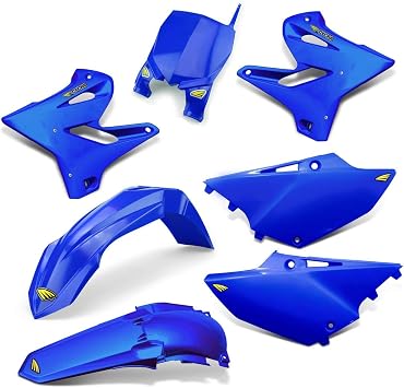 Cycra Powerflow Plastic Kit Blue Compatible With 15-19 YAMAHA YZ250