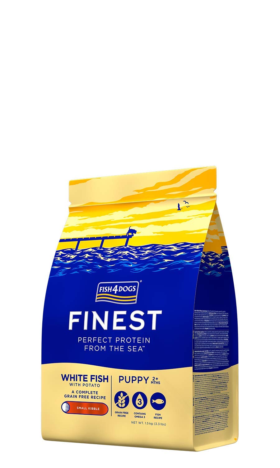 FISH4DOGS フィッシュ4ドッグ パピー 15kg 【公式通販】