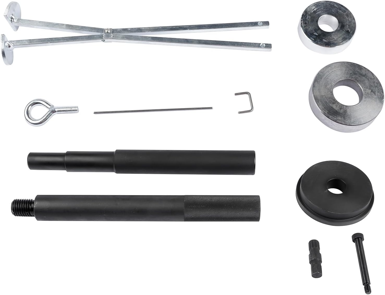 Alignment Bar, Gimbal Bearing, Bearing Puller, Seal Bellow Tool Set Replacement for Mercruiser 91-805475A1 Mustrod