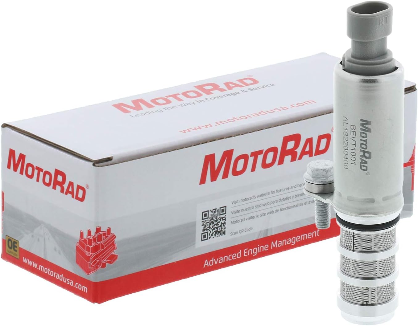 MotoRad 1VS101 VVT Solenoid | Fits Select Buick Lacrosse, Regal, Verano; Chevrolet Captiva Sport, Cobalt, Equinox, HHR, Malibu; GMC Terrain; Pontiac G6; Saturn Aura, Ion