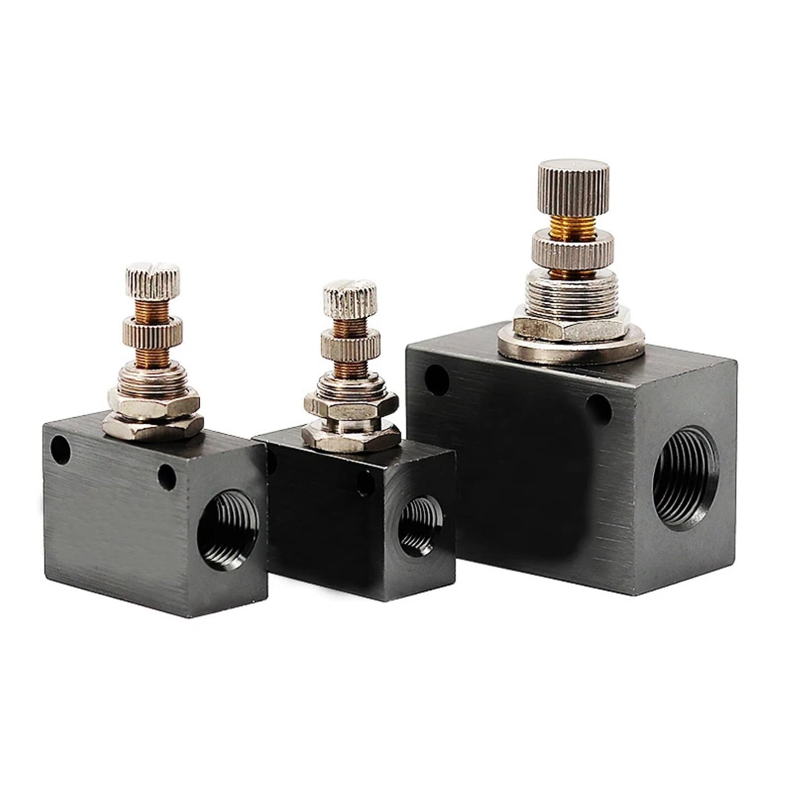 Válvula de control de flujo de gas ASC300-15 con ajuste de precisión