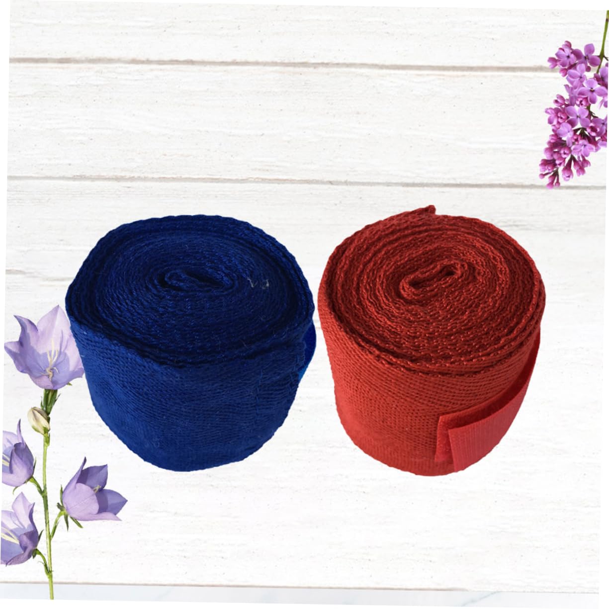 VICASKY 2pcs Cotton Kick Boxing Hand Wraps Durable Straps for Taekwondo and Thai for Daily Training and Injury Prevention