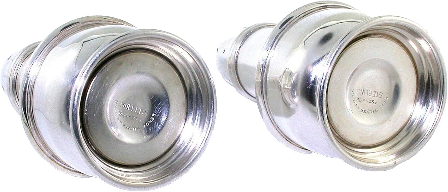 Vintage 4 1/5 Inch Salt Pepper Shaker Silver FSC-99A Sterling AS5/11226