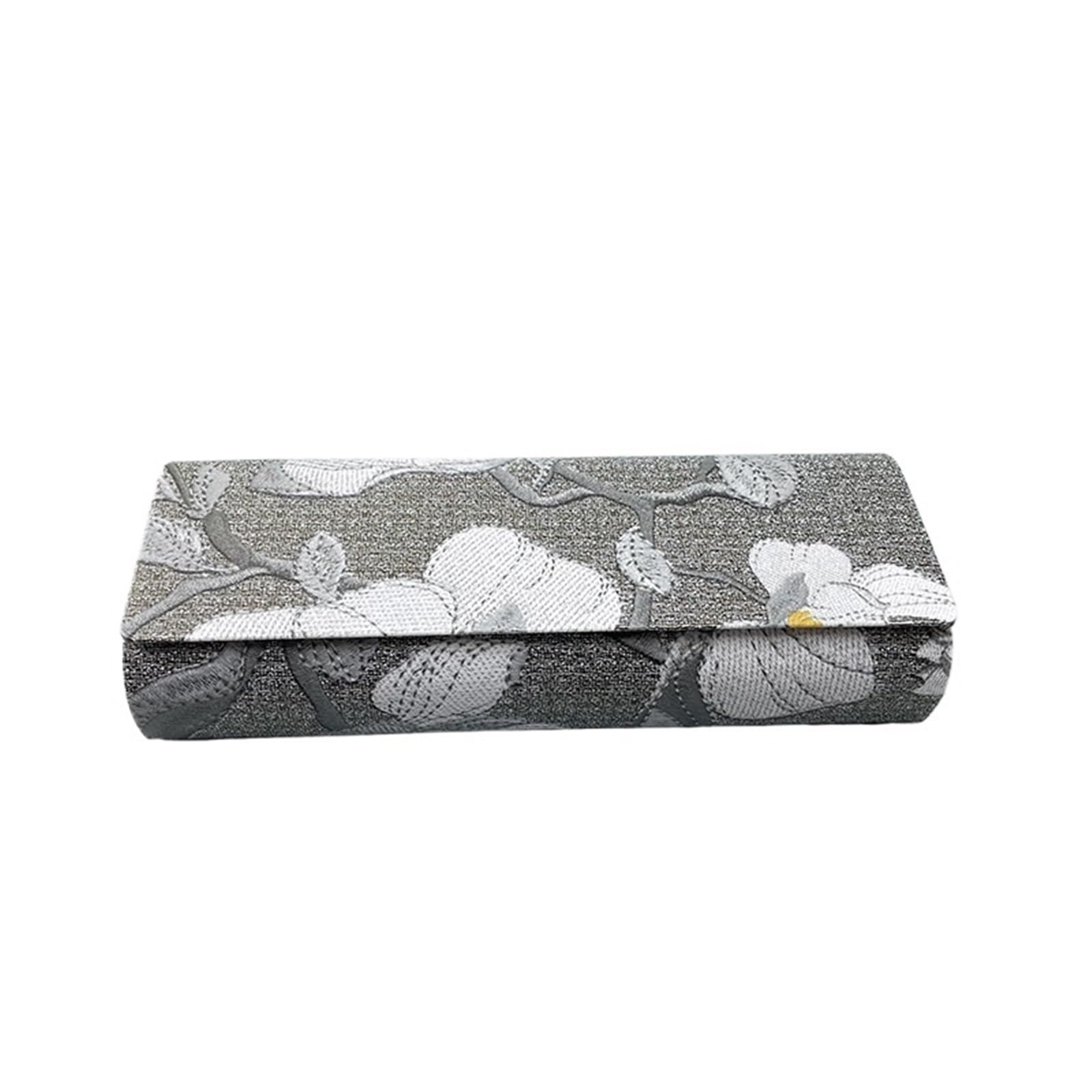 estuche para gafas, Estuche for gafas de lectura portátil con bordado, estuche for sol