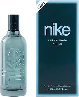 NIKE - Night Mode 150 ml, Colonia Hombre, Perfume Formato Spray, Eau de Toilette Natural y Masculina, Aroma Frutal Amaderado, Fragancia Fresca, Dulce y de Larga Duración