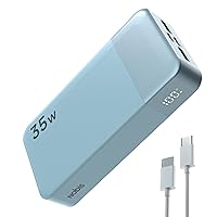 NOBIS Power Bank 20000mAh Power Bank 35W Ricarica Rapida USB C Ingresso/Uscita