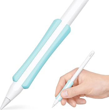 NimbleGrip Gen 2 Silicone Ergonomic Grip Apple Pencil 2/Pro/USB-C, Mint
