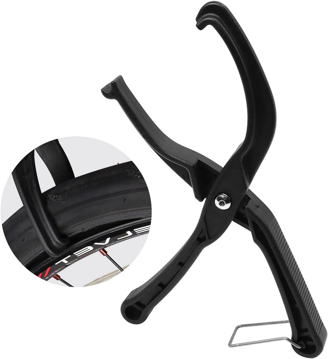 CISSIYOG Demonte Pneu Velo,Réparation de Pneu de Vélo, Outils de réparation de Pneu de vélo à