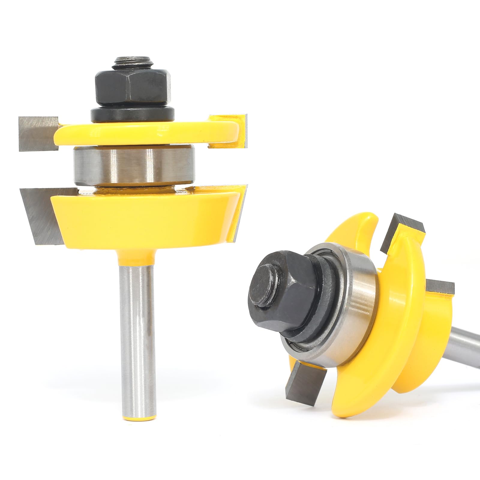 Snapklik.com : Shaker Rail And Stile Router Bits,2PCS Router Bit Set 1/ ...