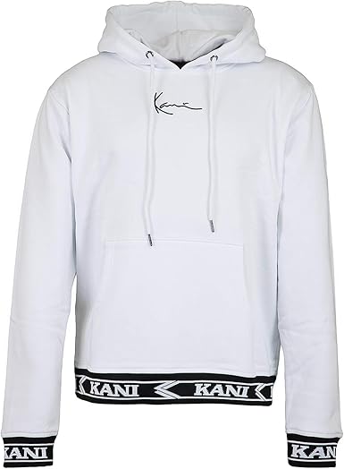 Sudadera Karl Kani Small Signature OS Washed Crew light yellow