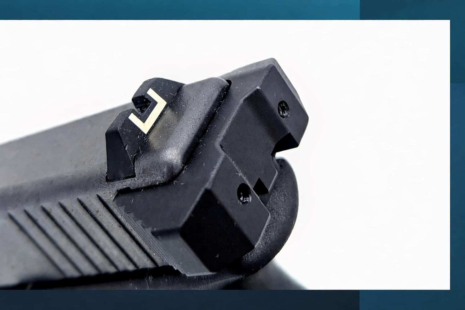 Precision Machined Aircraft-Grade Aluminum Slide Assist Compatible with Glock 17, 19, 19X, 23, 26, PSA Dagger, and More with Improved Slide Grip