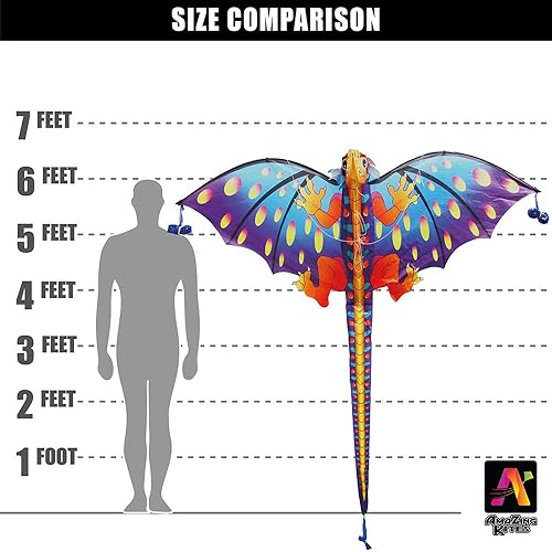 Miniatura 20 de ¡Cometas grandes y fáciles de volar para la playa, patio trasero, parque!