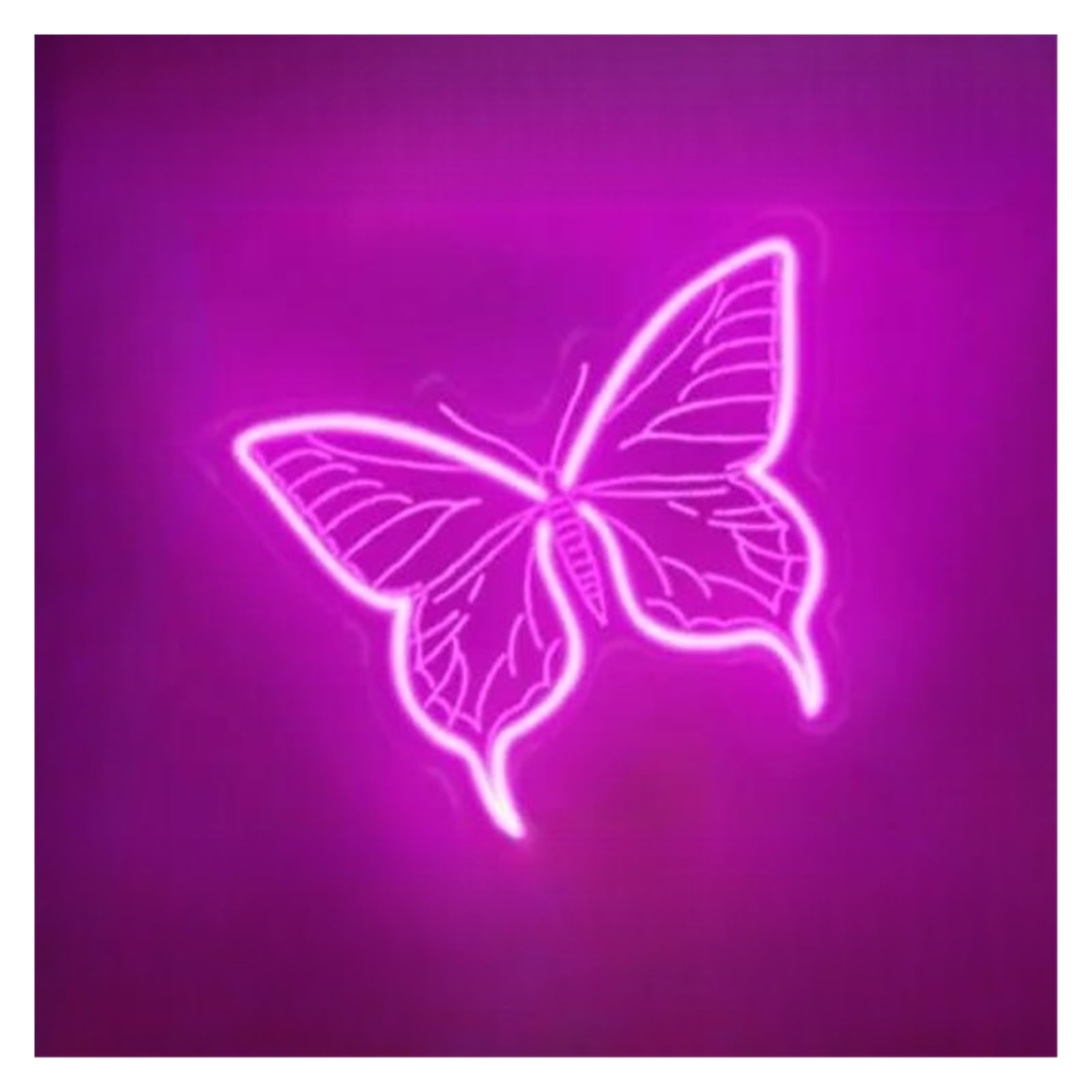 Shouxi A Sign Lamp Butterfly Neon Sign Light Dimmable Usb Powered For Bedroom Home Birthday Party Room Wall Rt Decor(,30X24cm)