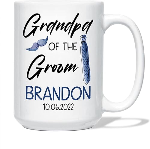 Vista 52 de Regalo personalizado para hermana del novio, taza de hermana del novio, taza de boda personalizada para hermana del novio, regalo de boda para Taza