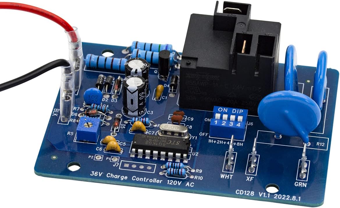 EZGO Powerwise Charger Board Replacement 36V for EZGO Powerwise Chargers 1994-Up - 28667G01 28566G01 28566-G01 28566-G03 28126-G01 28667-G01 28126GO3 (Blue)