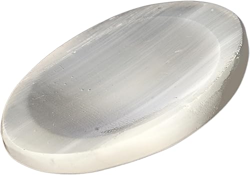 Miniatura 40 de Howlite Worry Stone – Piedras de cristal para el pulgar para angustia, estrés, piedras de equilibrio relajantes y calmantes para meditación, alivio