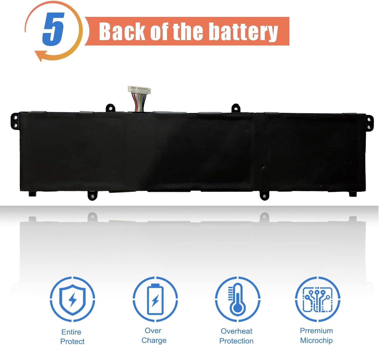 ASODI B31N1911 C31N1911 42Wh Laptop Battery Compatible with ASUS VivoBook Flip 14 TM420IA M413 M413DA TM420IA F413 K413 X413 A413 S413 X421,M1502,M1702,ZenBook X3500 Series 11.55V 3640mAh