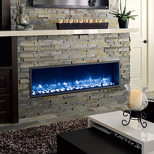 DYNASTY Built-In Electric LED Fireplace
