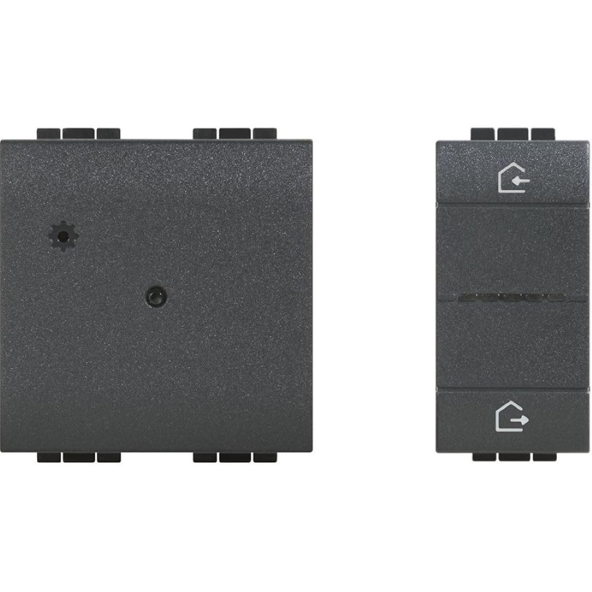 BTICINO Gateway e Scenario Entra/Esci Livinglight L4510C, Dispositivo per Creare Casa Connesa e Comando Wireless per Tapparelle, Prese, Luci WiFi da Remoto, Automazioni, Sicurezza, Comfort, Smart Home