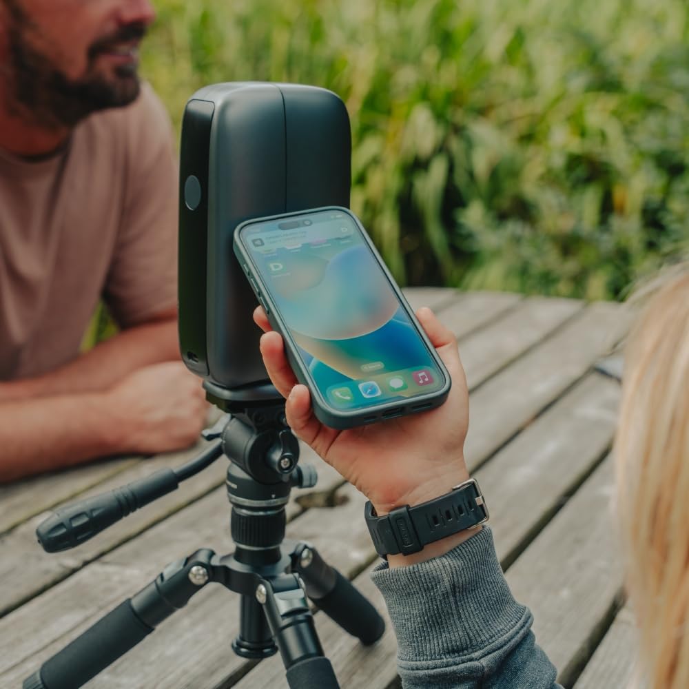 DWARFLAB DWARF Mini Télescope Intelligent - Télescope d'astronomie ultra-portable de 840g pour l'astrophotographie avec filtres intégrés, Auto GOTO, mode AZ/EQ et traitement cloud