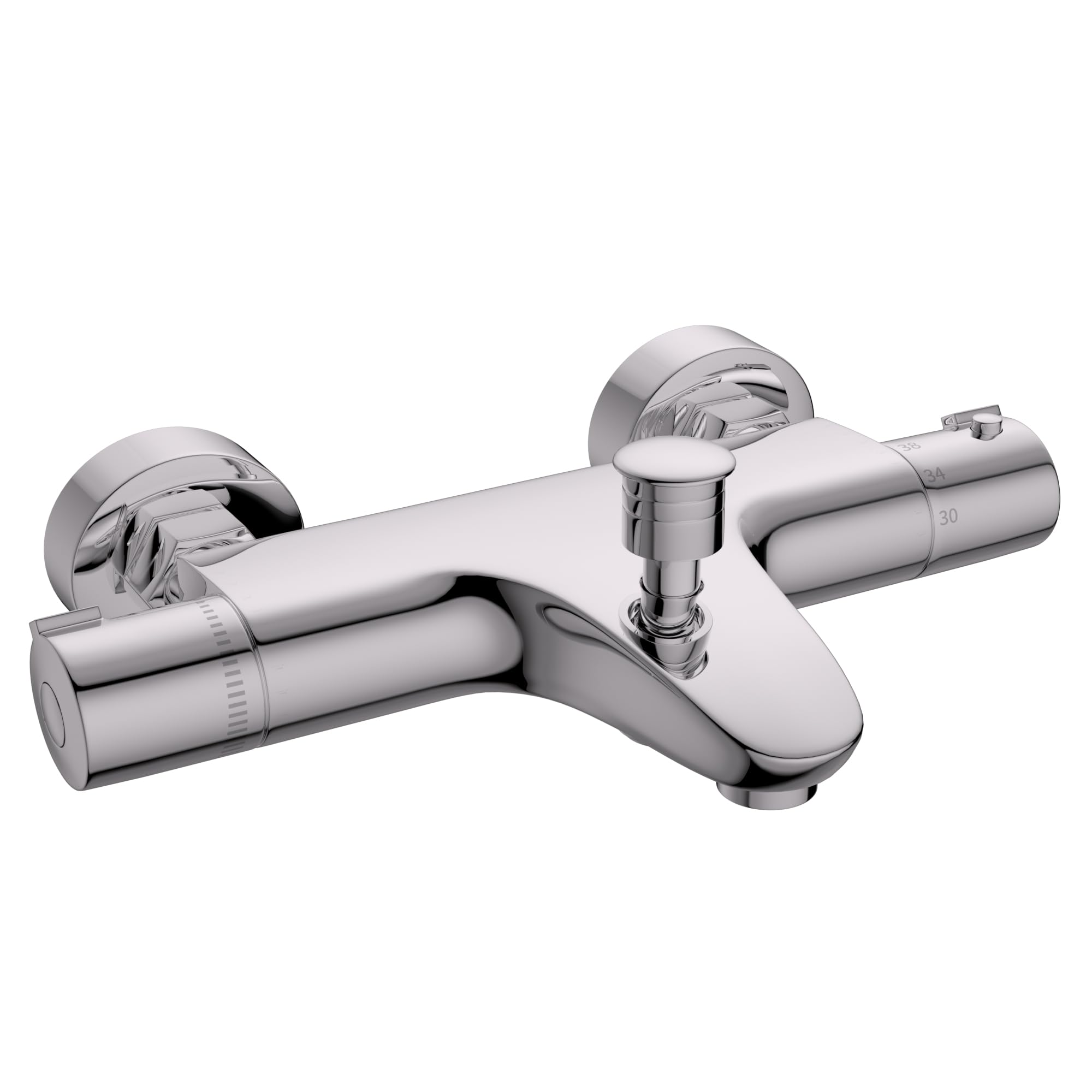 MORADO Mezclador Termostatico para Baño,Grifo Ducha Termostatico,Grifo Termostatico Bañera,Acabado Cromado