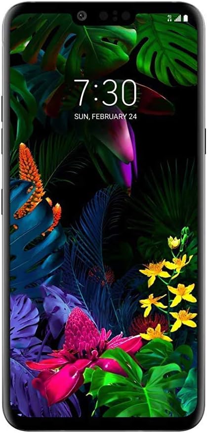 LG G8 ThinQ - 128GB - Aurora Black - LM-G820UMA (Renewed)