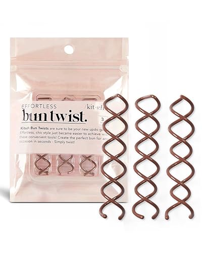 Miniatura 9 de Kitsch Horquillas en forma de U para niñas, adolescentes y mujeres, horquilla perfecta para recogidas, moños de ballet y peinado de pelucas, regalos