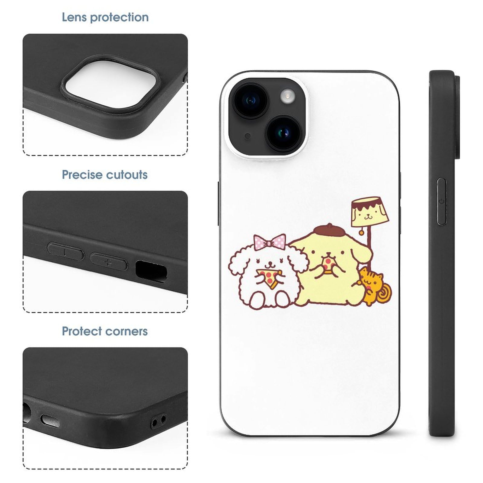 Amazon.co.jp: iPhone 15ケース ポムポムプリン IPhone15ケース