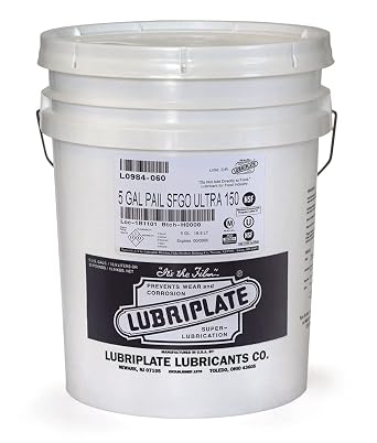 Lubriplate L0984-060 SGFO Ultra 150 Synthetic, PAO-based, High-Performance, Super Multi-Purpose, Fluid Lubricant, 5 Gallon Pail