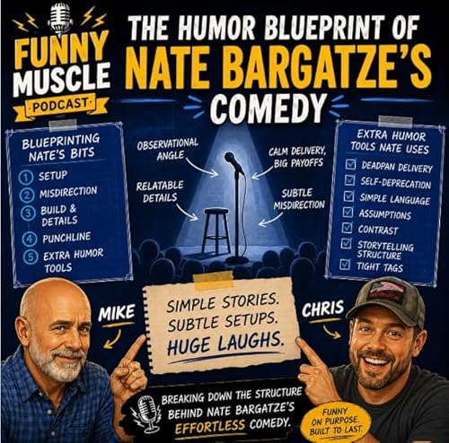 Blue Printing One Comic's Multiple Humor Heightening Devices