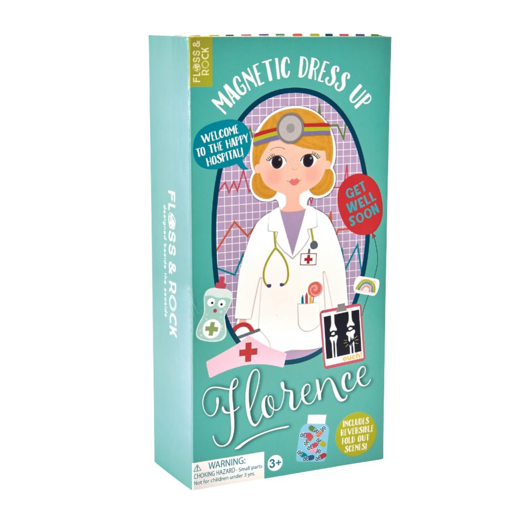FLOSS & ROCK FLS44P6442 - FLORENCE MAGNETIC DRESS UP DOLL