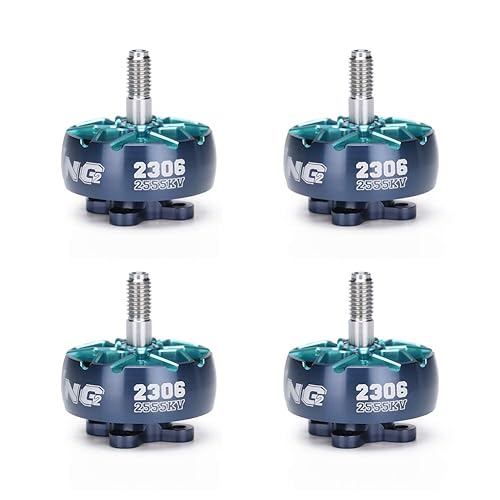 iFlight 4 unids XING2 2306 2555KV 4S FPV Motor Unibell con eje de aleación de titanio de 0.197in para FPV Drone parte